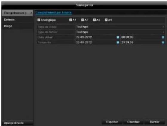 ABUS TVVR45030 - Enregistrement par hora - 1
