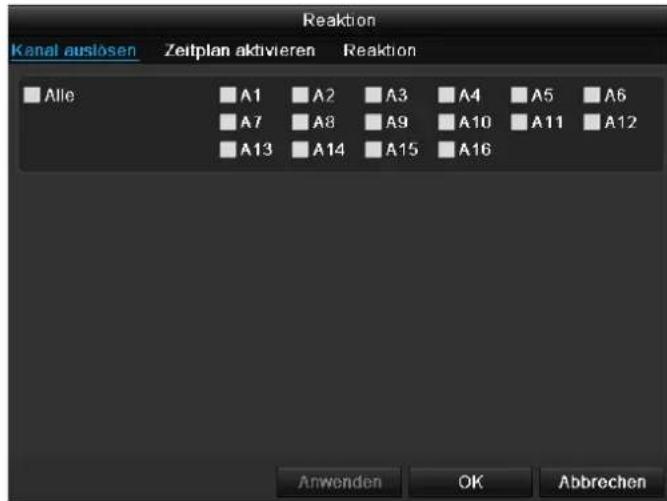 ABUS TVVR45030 - Wyzwalanie kanalu - 1