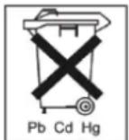 ABUS TVVR45030 - Important information on disposing of batteries - 1