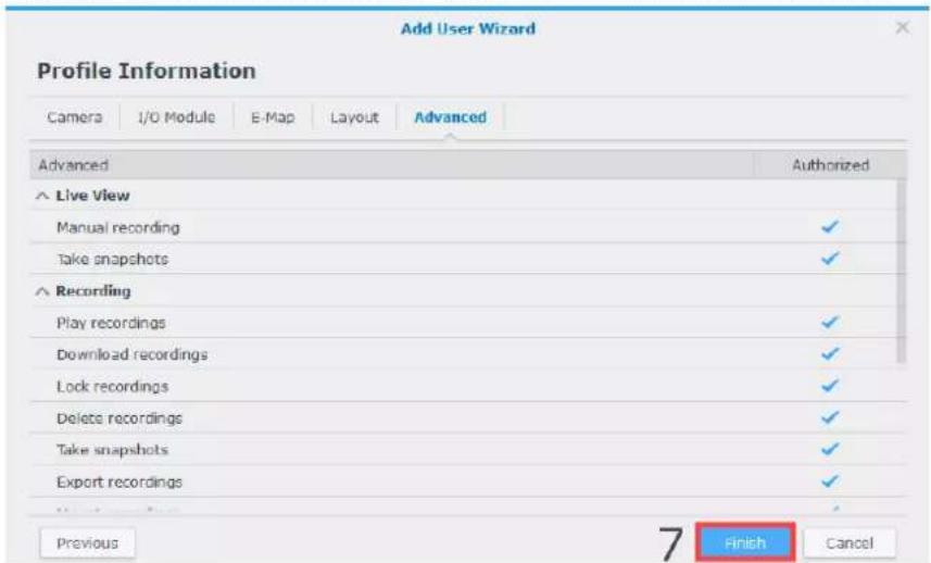 SYNOLOGY NVR216 - Créer un utilisateur de type spectateur - 3