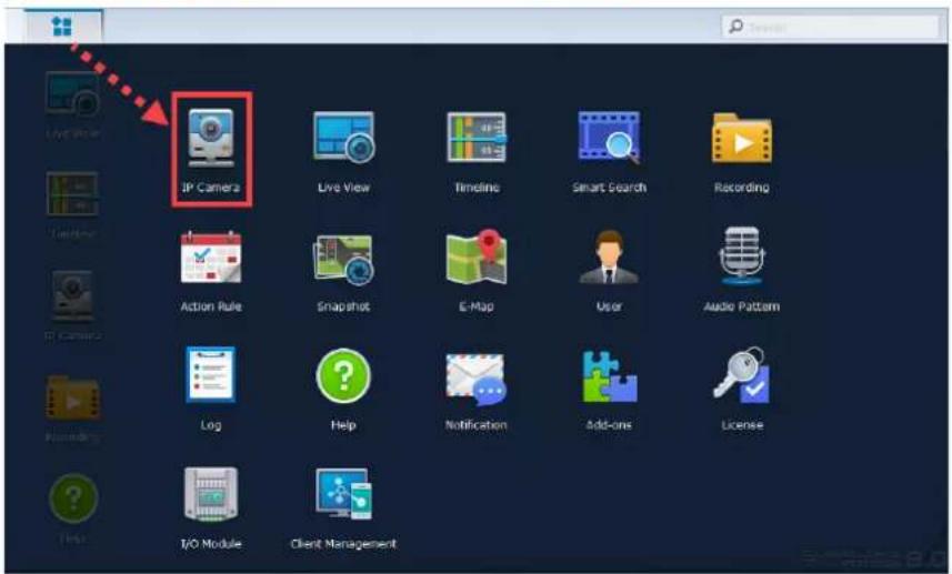 SYNOLOGY NVR216 - Ajouter une licence de caméra IP à Surveillance Station - 1