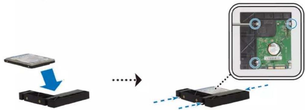 SYNOLOGY NVR216 - Installation des disques - 3
