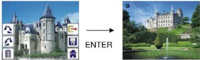 Reflecta 3in1 - Redare: Succesiune de imagini -> Imagine singulară -> Modul de editare - 2
