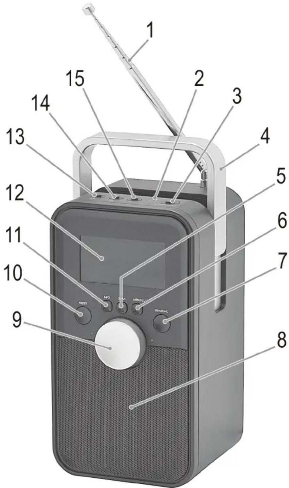 AEG DR 4149 DAB+ - Contenidos - 1