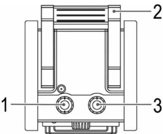 CLATRONIC BR 816 - Übersicht der Bedienelemente - 1