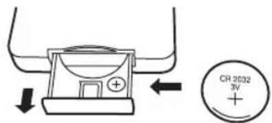 GENEVA Model S Wireless DAB+ - Como é que substituo a bateria do telecomando? - 1