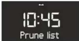SONORO CD - Inaktive Sender entfernen - Prune list Vorraussetzung: - 1