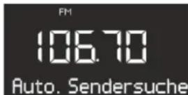 SONORO CD - Automatische Sendersuche - 1