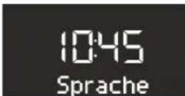 SONORO CD - Displaysprache einstellen - 1