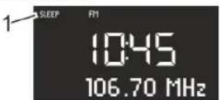 SONORO CD - Sleeptimer einstellen - 1