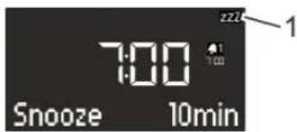 SONORO CD - Impostazione della funzione snooze - 1