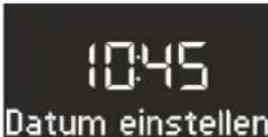 SONORO CD - Datum manuell einstellen - 1