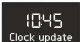SONORO CD - Setting the automatic time/date update function - 1