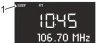 SONORO CD - Ajuste del Sleep Timer - 1