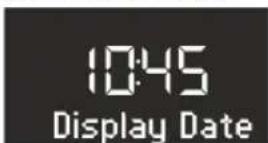 SONORO CD - Activation/désactivation de la date - 1