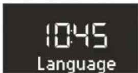 SONORO CD - Setting the display language - 1