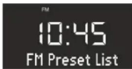 SONORO CD - Recherche d'une station FM - 1