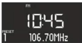 SONORO CD - Memorizzazione di emittenti FM - 1