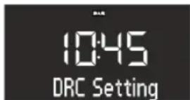 SONORO CD - Réglage DRC - 1