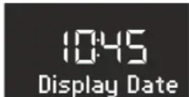 SONORO CD - Switching on/off the date - 1
