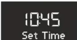SONORO CD - Setting the time manually - 1