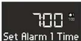 SONORO CD - Impostazione dell'orario della sveglia - 1