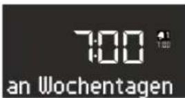 SONORO CD - Weckwiederholung einstellen - 1