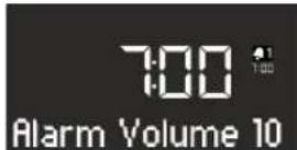 SONORO CD - Wecklautstärke einstehen - 1