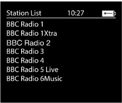 PURE Elan E3 - Een ander digital station selecteren - 1