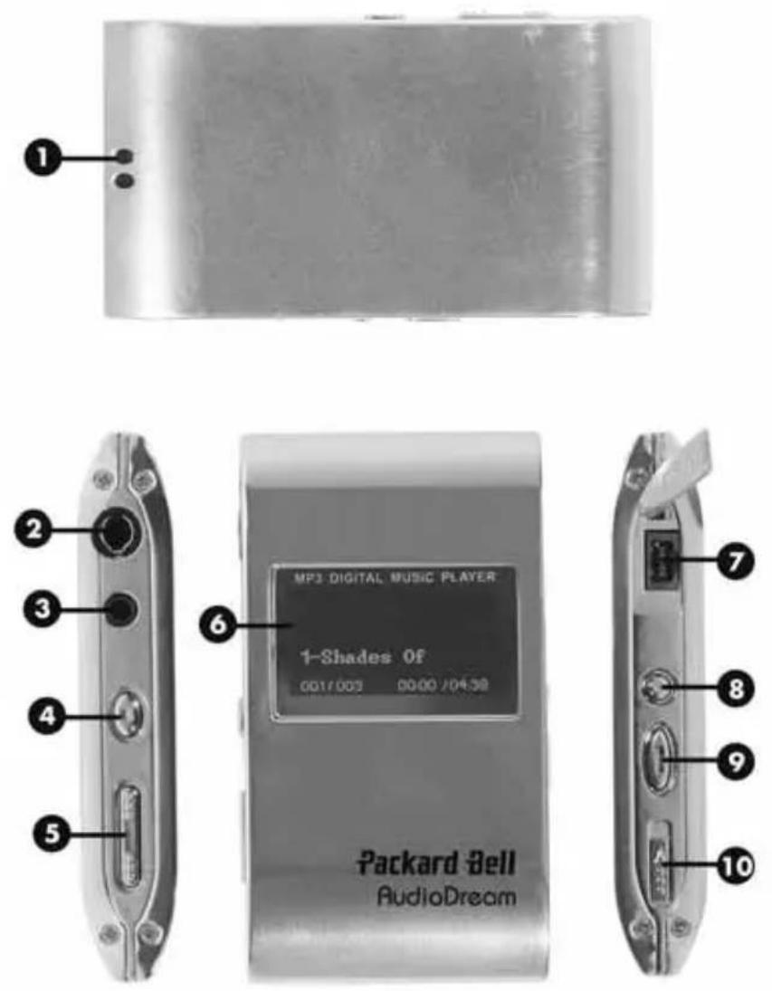 PACKARD BELL AudioDream - Ascoltare file musicali WMA/MP3 - 2