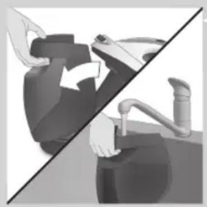 PHILIPS PerfectCare Elite Plus GC9671 - Filling the water tank - 1