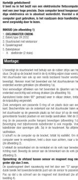 Ciclo CM206 - INSTRUCCIONES BEDIENINGSHANDLEIDING - 5