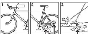 Ciclo Ciclomaster CM 436 - de la fréquence de pedalage - 1
