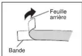 CASIO KLHD1 - Pour coller une bande sur une surface - 1