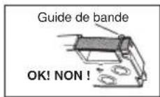 CASIO KLHD1 - Pour insérer une cartouche de bande - 3