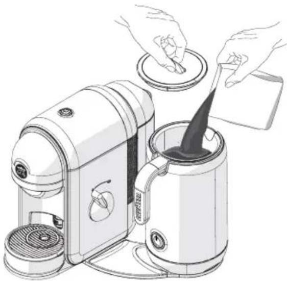 Lavazza A Modo Mio Minu LM 500 - PREPARATION OF HOT CHOCOLATE - 1