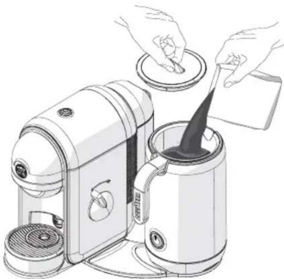 Lavazza A Modo Mio Minu LM 500 - PREPARACAO DO CHOCOLATE QUENTE - 1
