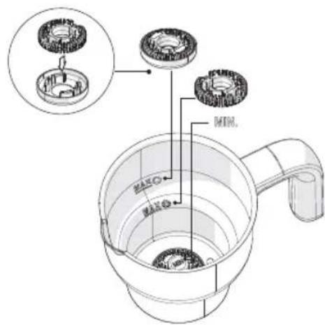 Lavazza A Modo Mio Minu LM 500 - USE OF THE CAPPUCCINO MAKER - 2