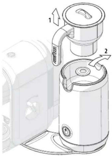 Lavazza A Modo Mio Minu LM 500 - STARTING THE CAPPUCCINO MAKER - 1