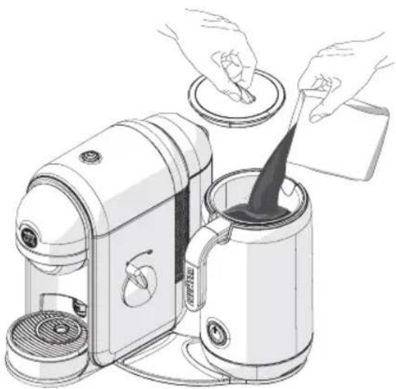 Lavazza A Modo Mio Minu LM 500 - ZUBEREITUNG DER HEISSEN SCHOKOLADE - 1