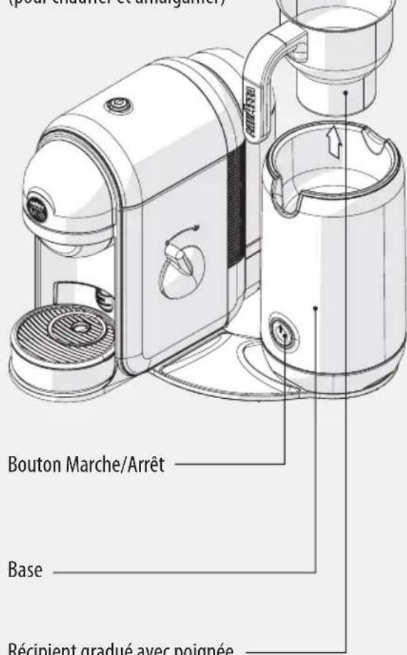 Lavazza A Modo Mio Minu LM 500 - COMPOSANTS DU CAPPUCCINATORE - 2
