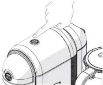 Lavazza A Modo Mio Minu LM 500 - STARTING THE MACHINE - 3