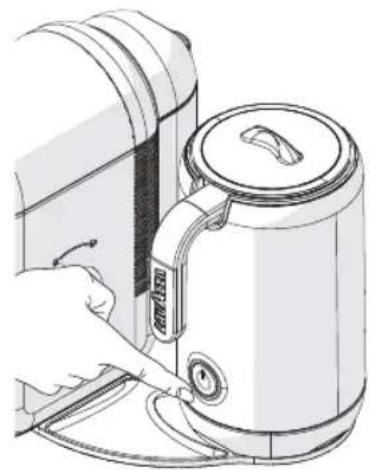 Lavazza A Modo Mio Minu LM 500 - DIE MILCH ERHITZEN UND AUFSCHAUMEN - 2