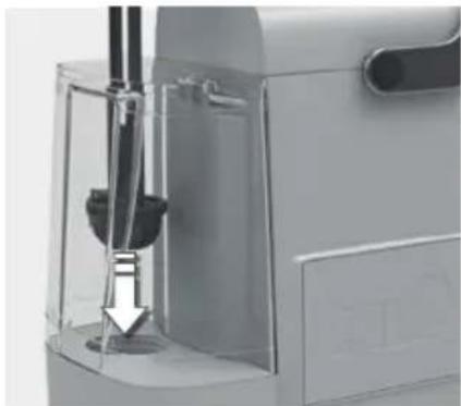 Lavazza Magia LM 6050 - Il contenitore delle capsule usate è dotato di una finestrella trasparente posta frontalmente per vedere la quantità di capsule usate. - 3