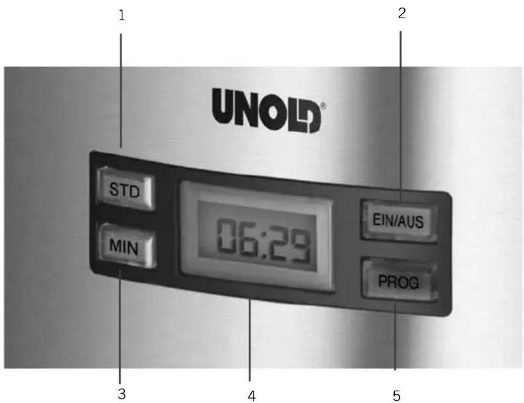 UNOLD Digital - D Filterhalter - 1