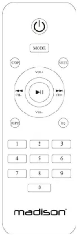 MADISON MADCENTER100 - MANDO A DISTANCIA - 1