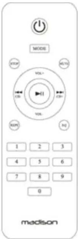 MADISON MADCENTER120 - MANDO A DISTANCIA - 1