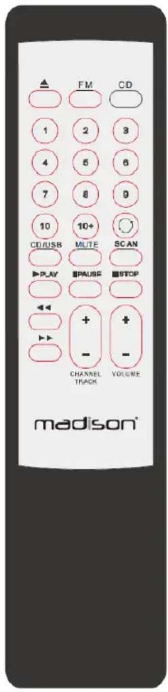 MADISON MADTA20BT - Continut colet : - 5