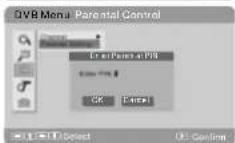 Bluetech DPT0102BT - Réglage contrôle parental - 2