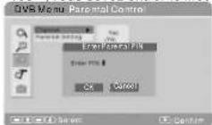 Bluetech DPT0102BT - Réglage contrôle parental - 1
